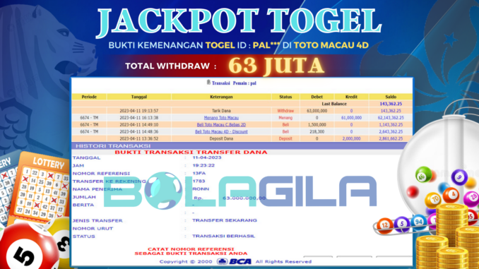 bukti jp bolagila #79