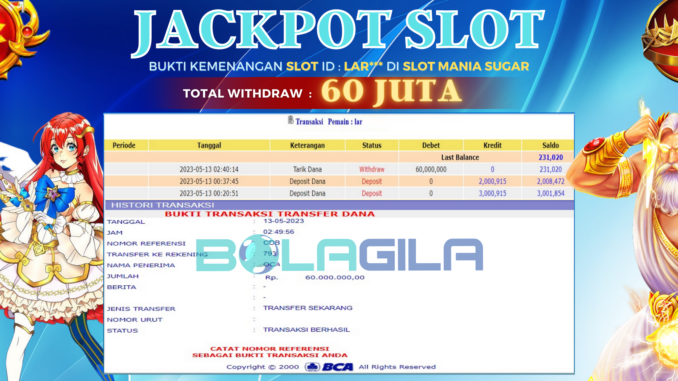 bukti jp bolagila #173