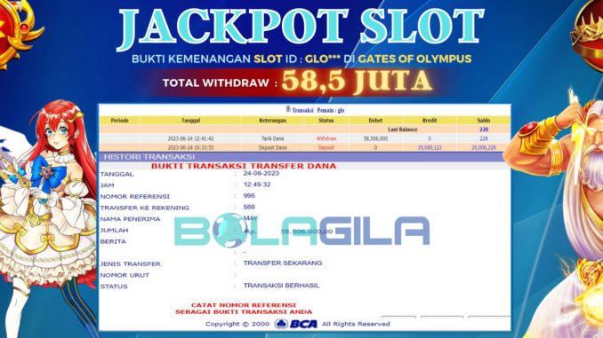 bukti jp bolagila #255