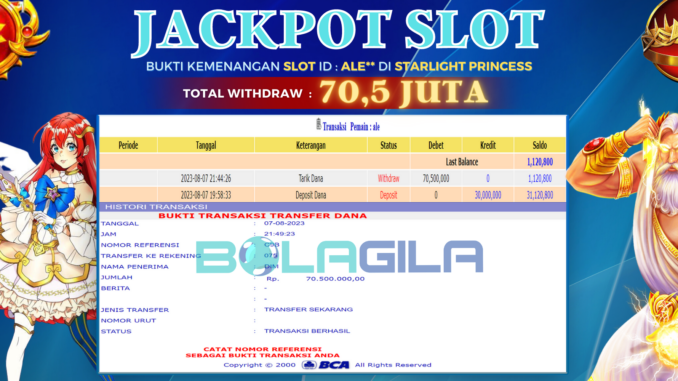 bukti jp bolagila #351