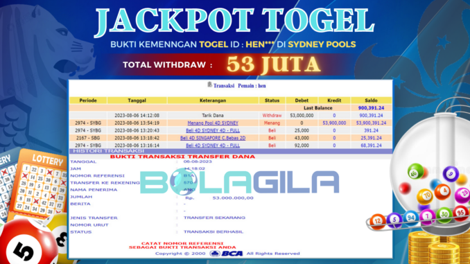 bukti jp bolagila #345