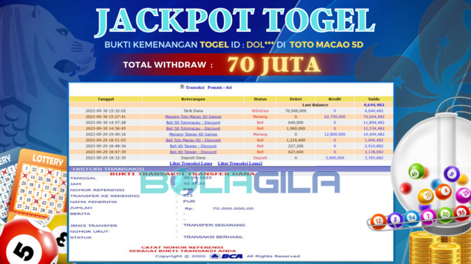 bukti jp bolagila #505