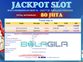 BUKTI JP BOLAGILA #586